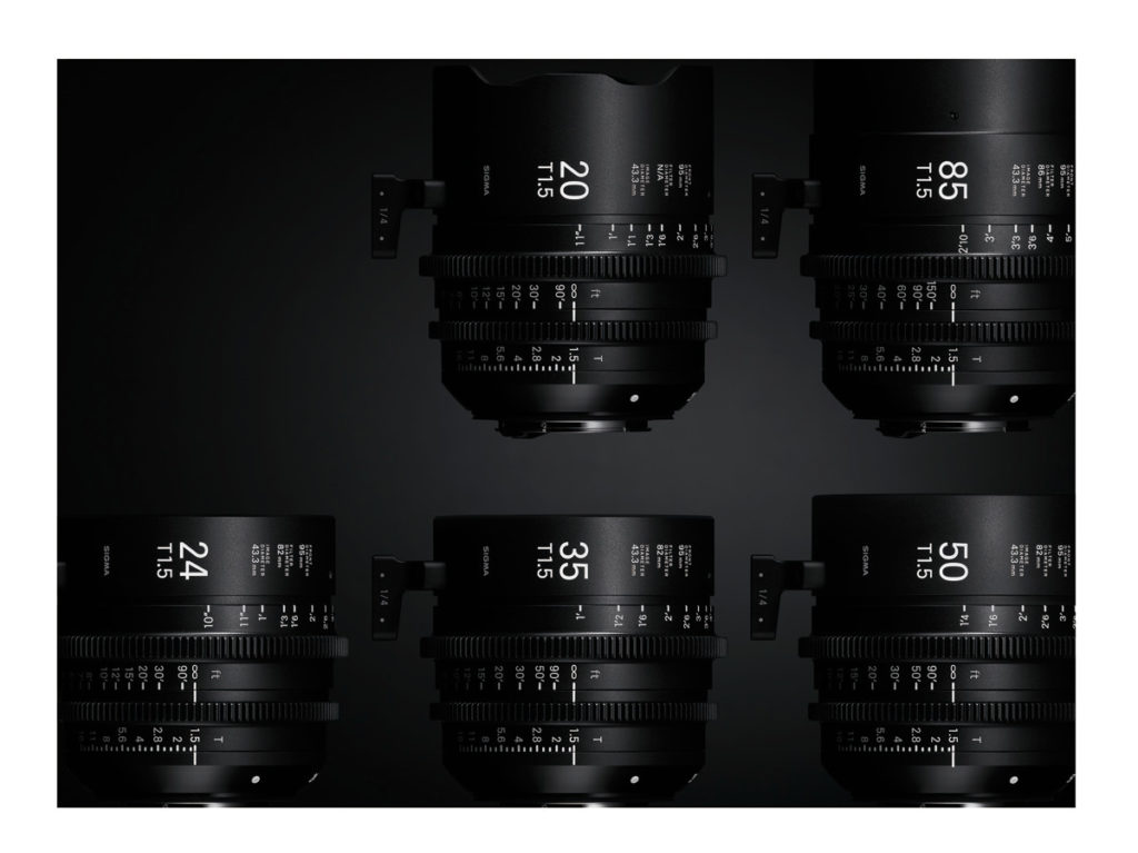 Sigma Prime Cine Lenses