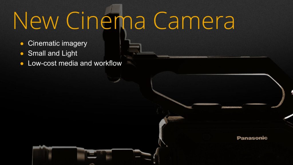 New Panasonic Cinema Camera