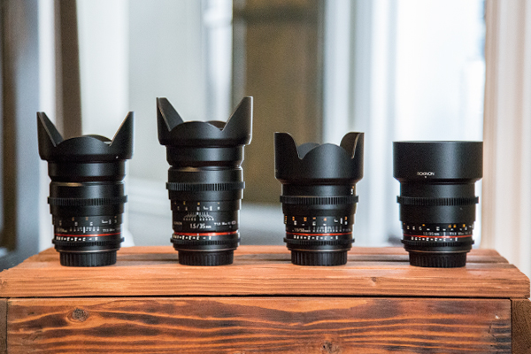 Extensive Rokinon Cinema Lens Kit Review + The 4 Lenses You Need 