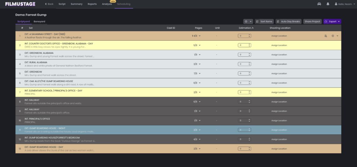 Review: Testing Filmustage's AI Powered Script Breakdown App On A ...